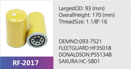 Фильтр гидравлический 93-7521