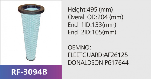 Фильтр воздушный P617643