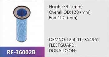 Фильтр воздушный RF-36002B (1/)