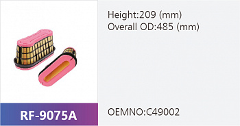 Фильтр воздушный RF-9075A (1/)