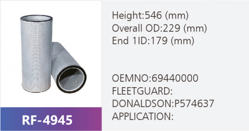 Фильтр гидравлический HLX-8045