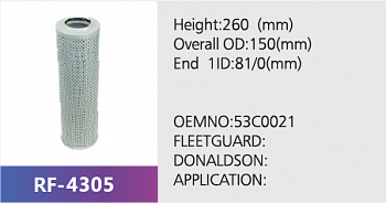Фильтр гидравлический RF-4305 (1/)
