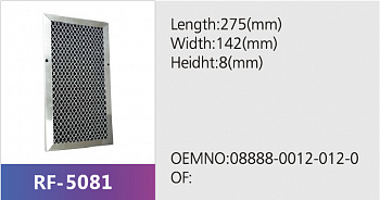 Фильтр салона RF-5081 (1/)