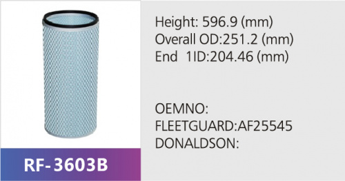 Фильтр воздушный RF-3603AB (1/)