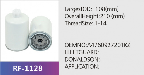 Фильтр топливный RF-1128 (1/)